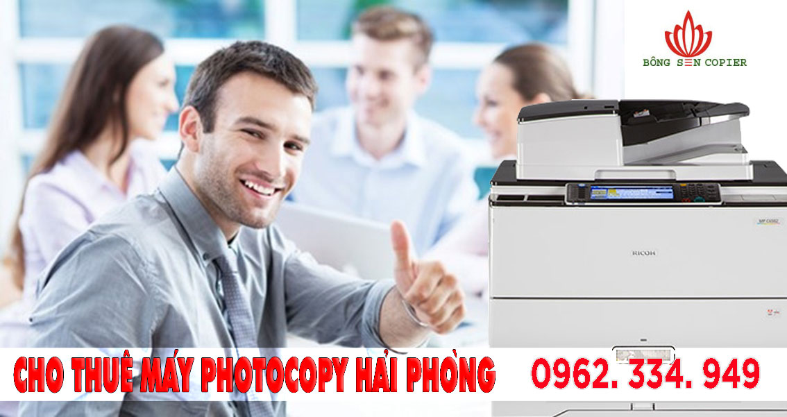 Cho thuê máy photocopy tại Hải Phòng 
