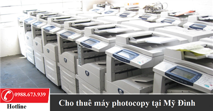 Dịch vụ cho thuê máy photocopy tại Mỹ Đình