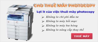 Cho thuê máy photo tại Hải Dương uy tín