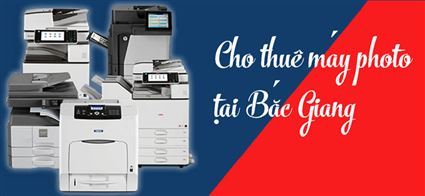 Cho thuê máy photocopy tại Bắc Giang