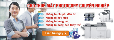 Dịch vụ cho thuê máy Photocopy giá rẻ tại Hà Nội