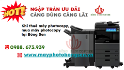 Báo giá dịch vụ cho thuê máy photocopy rẻ nhất miền Bắc