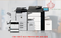 Cho thuê máy photocopy đời mới